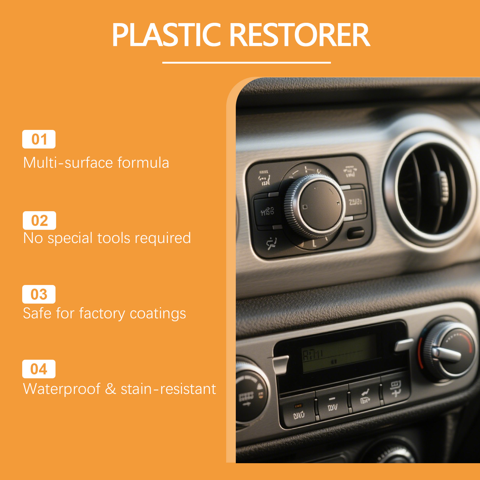 Otomotiv Plastik Yenileyici Ma - Trim Restorer Plastic incelemesi ve fiyatı